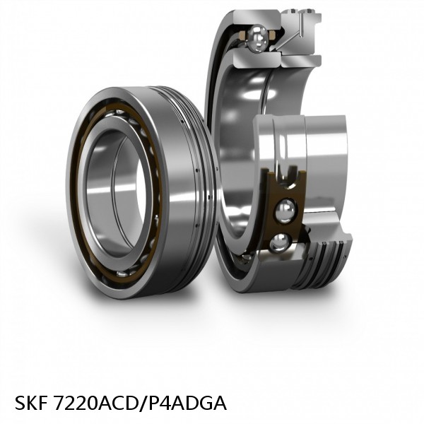 7220ACD/P4ADGA SKF Super Precision,Super Precision Bearings,Super Precision Angular Contact,7200 Series,25 Degree Contact Angle