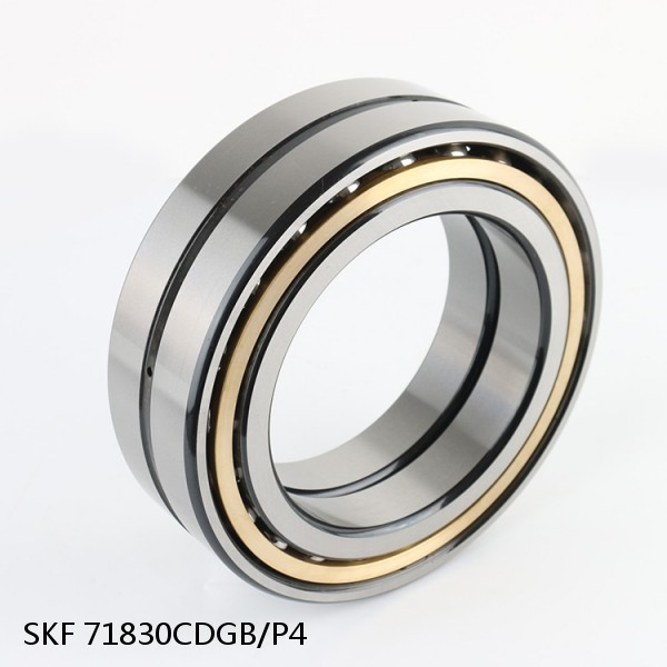 71830CDGB/P4 SKF Super Precision,Super Precision Bearings,Super Precision Angular Contact,71800 Series,15 Degree Contact Angle